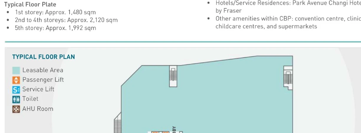 1 Changi Business Park Avenue 1 floor plan 1